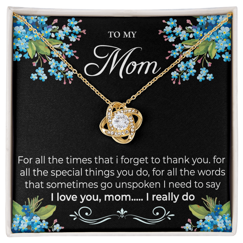Elegant necklace for mom with cubic zirconia pendant – emotional thank you gift