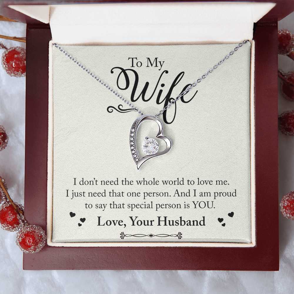 Romantic jewelry for wife from husband – birthday or just because gift