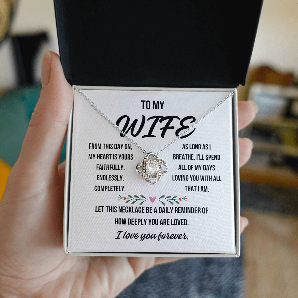 Never Forget How Much I Love You – Romantic Gift for Wife from Husband