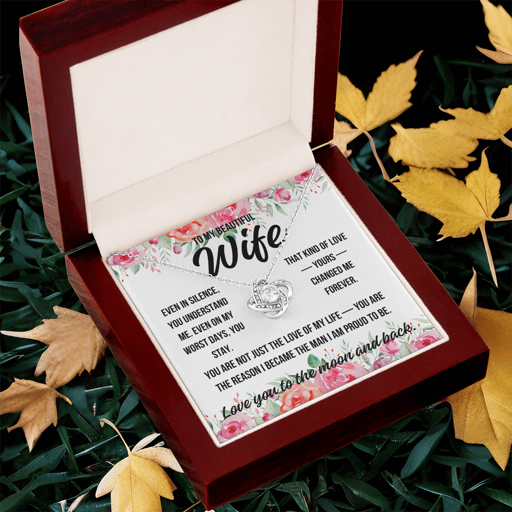 Elegant jewelry for wife expressing deep gratitude and love
