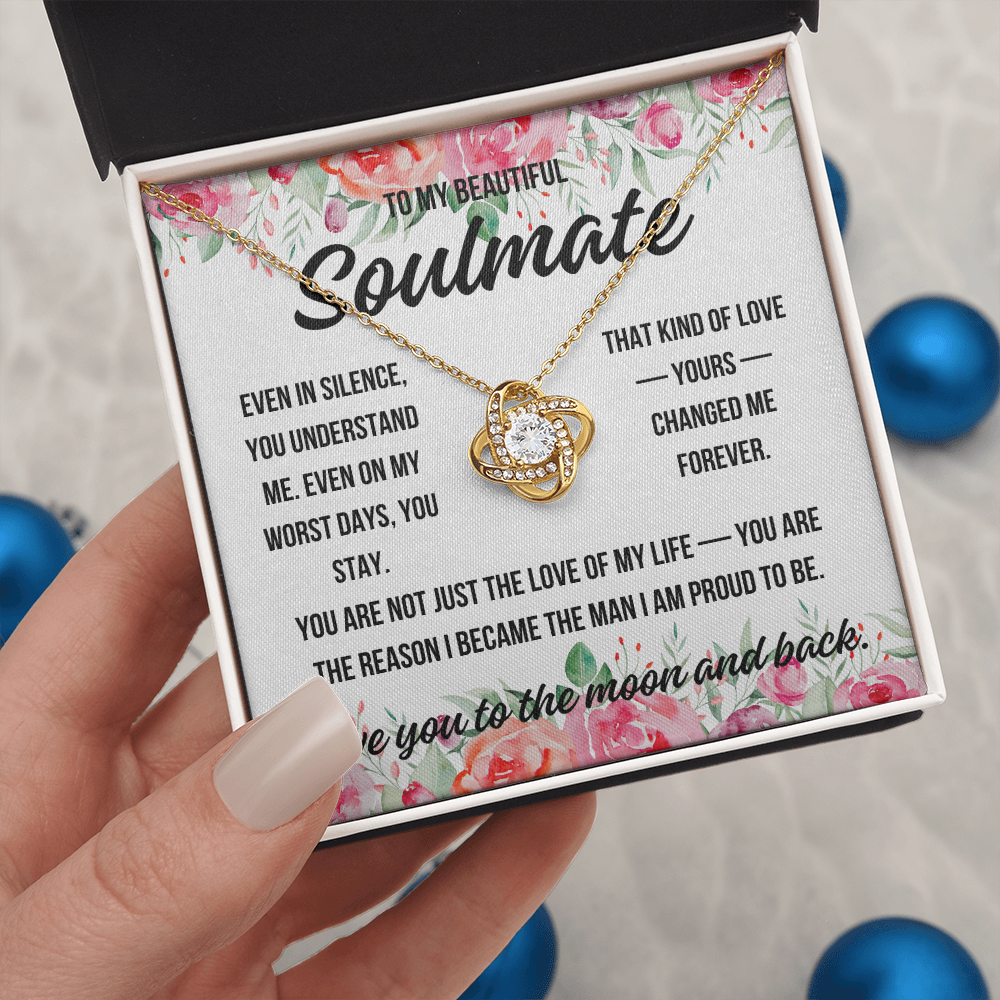 Forever Love / Love Knot / Eternal Hope / Alluring Beauty Necklace for soulmate

