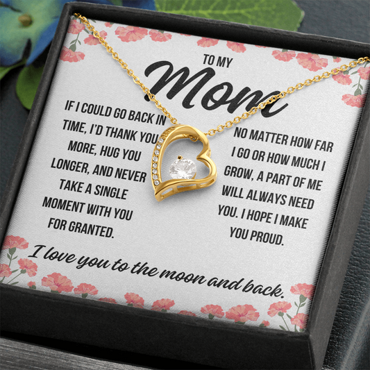 Forever Love necklace for mom from daughter