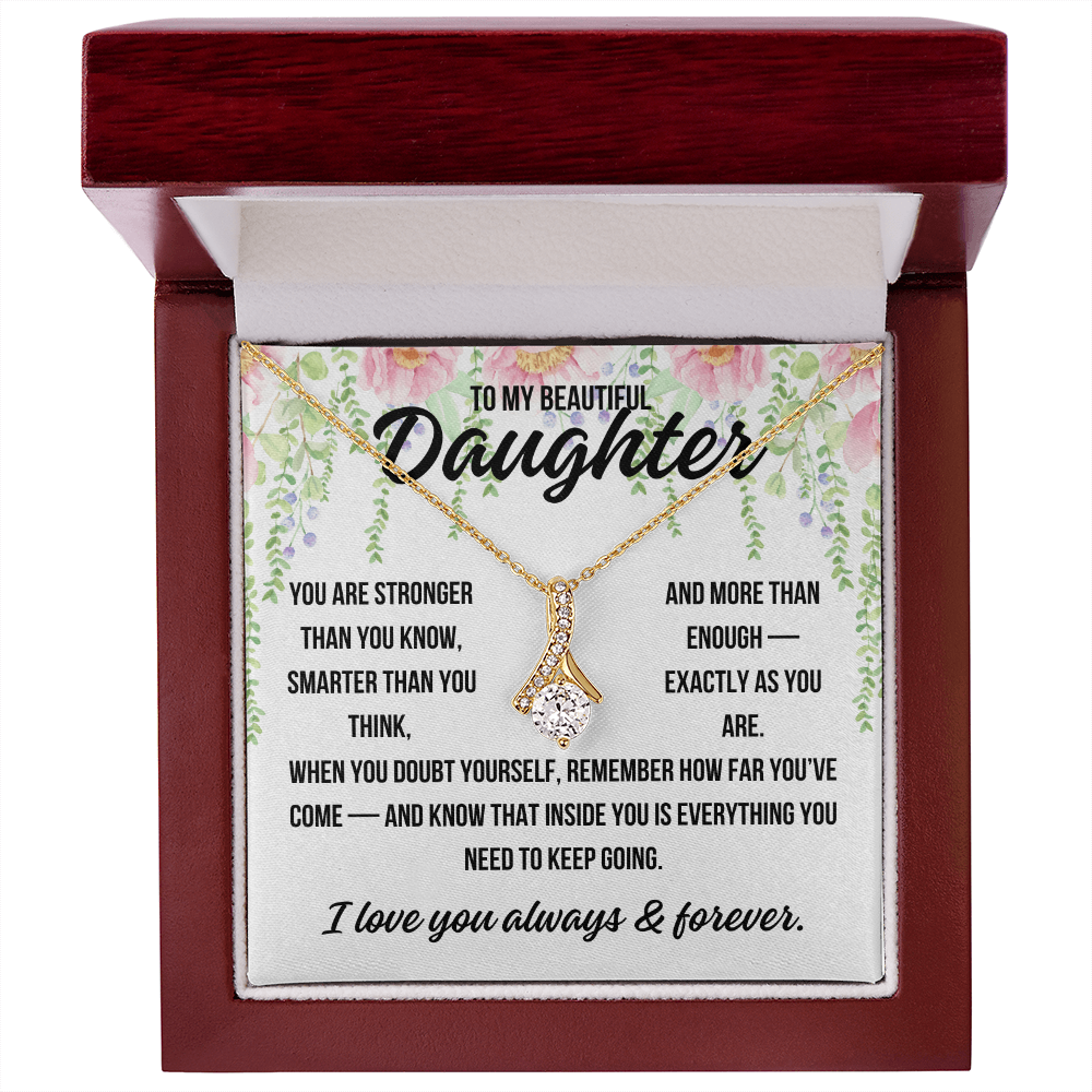 Heartfelt gift from parents to daughter for birthday or milestone

