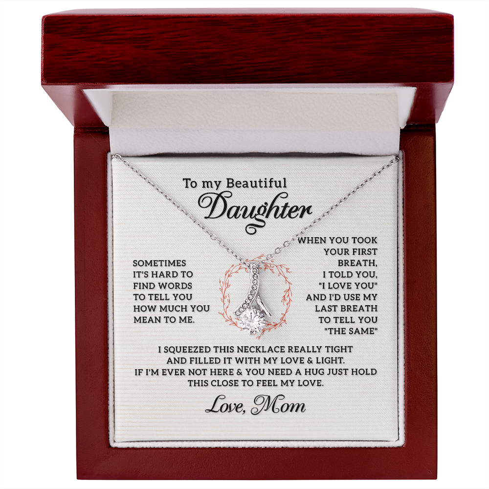 Mother’s Day jewelry gift with heartfelt message

