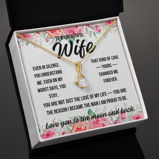 Romantic anniversary or birthday gift for wife – emotional keepsake

