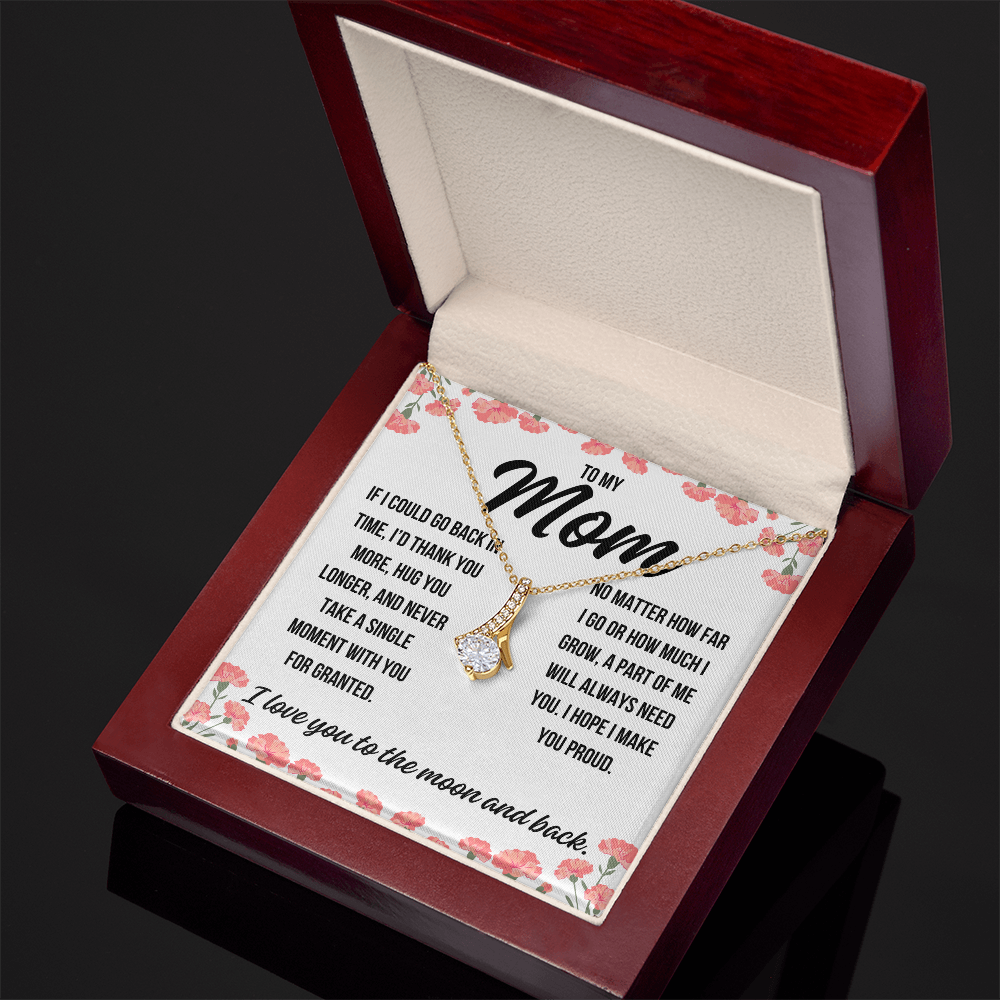 Sentimental gift for mom with heartfelt message

