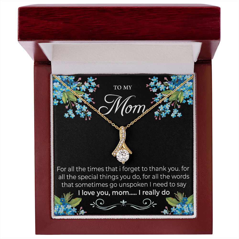 To My Mom message card – emotional gift expressing love, gratitude, and admiration