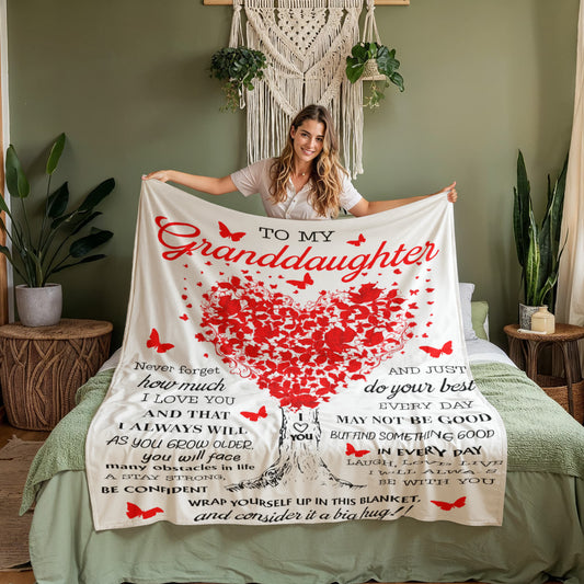 soft blanket from grandma or grandpa